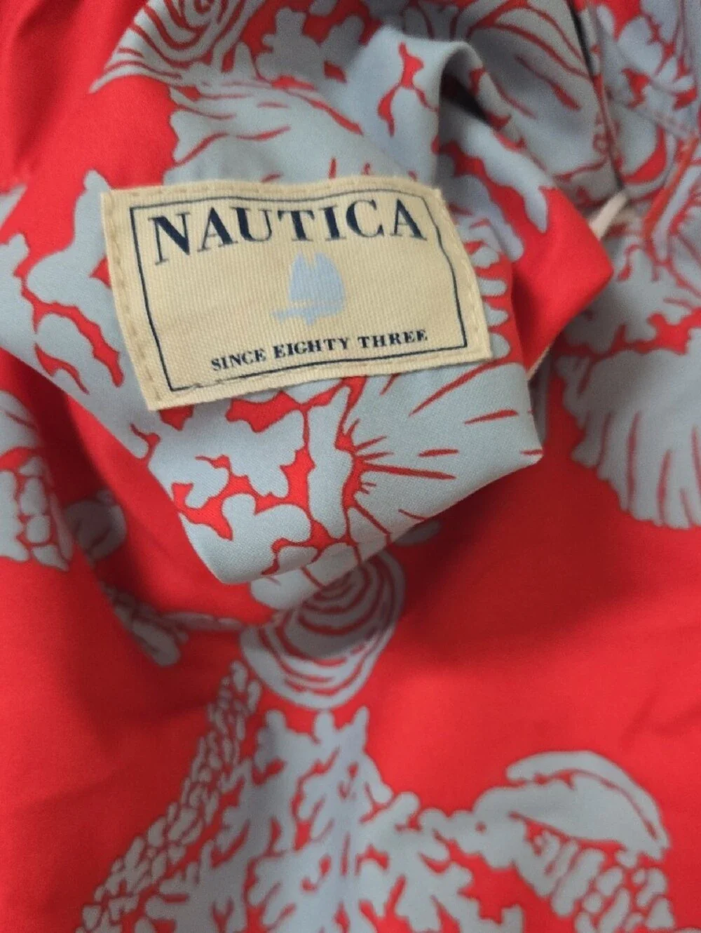 Nwt Nautica Mens Swim Trunks Seasidered Open Seas Size XL